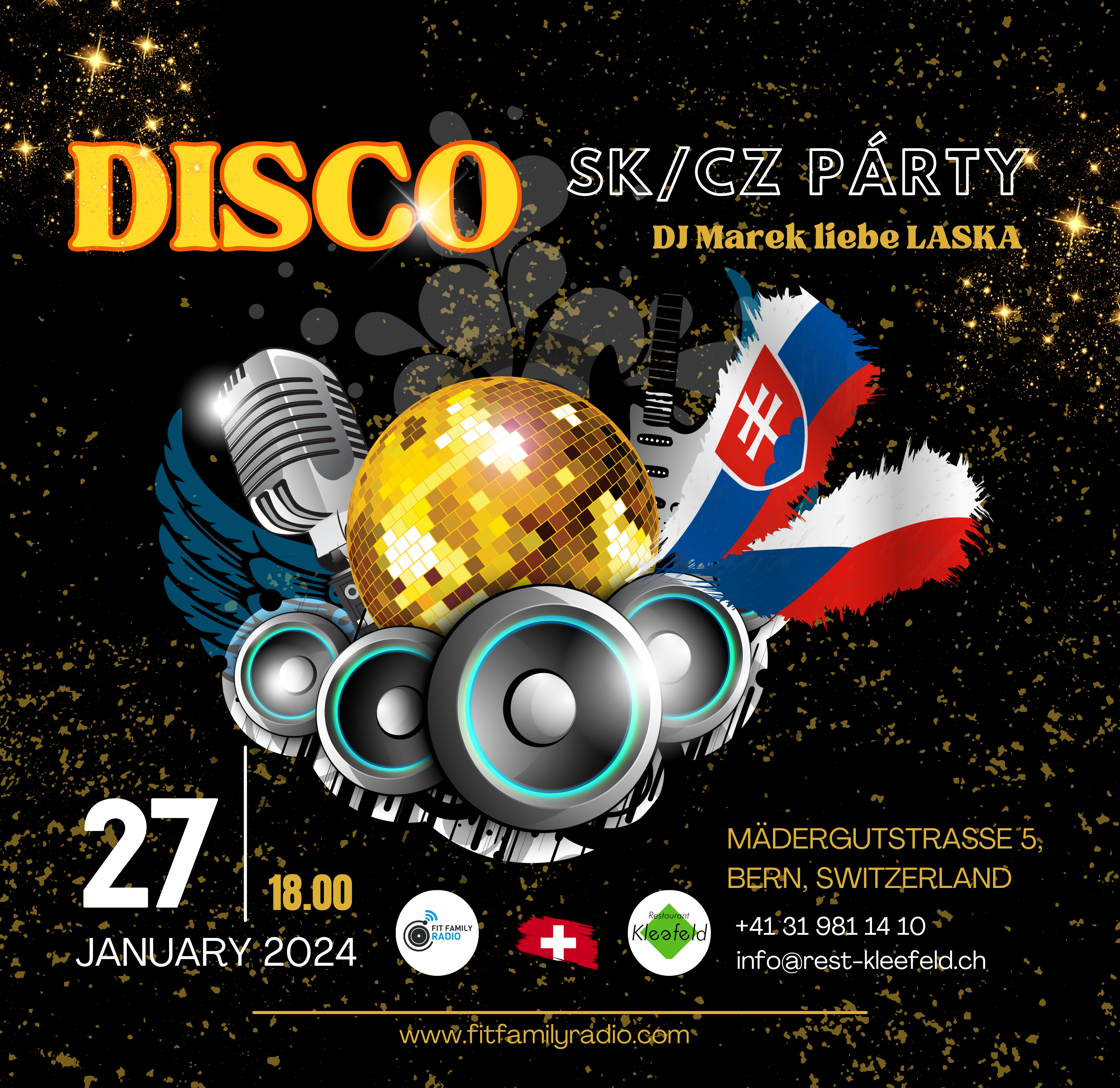 SK/CZ  DISCO PÁRTY FFR