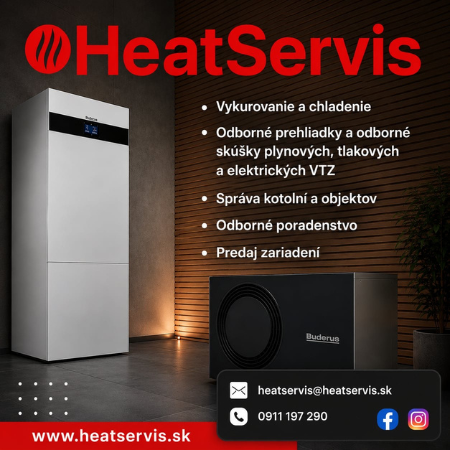 HeatServis - aby doma bolo príjemne v každom ročnom období.