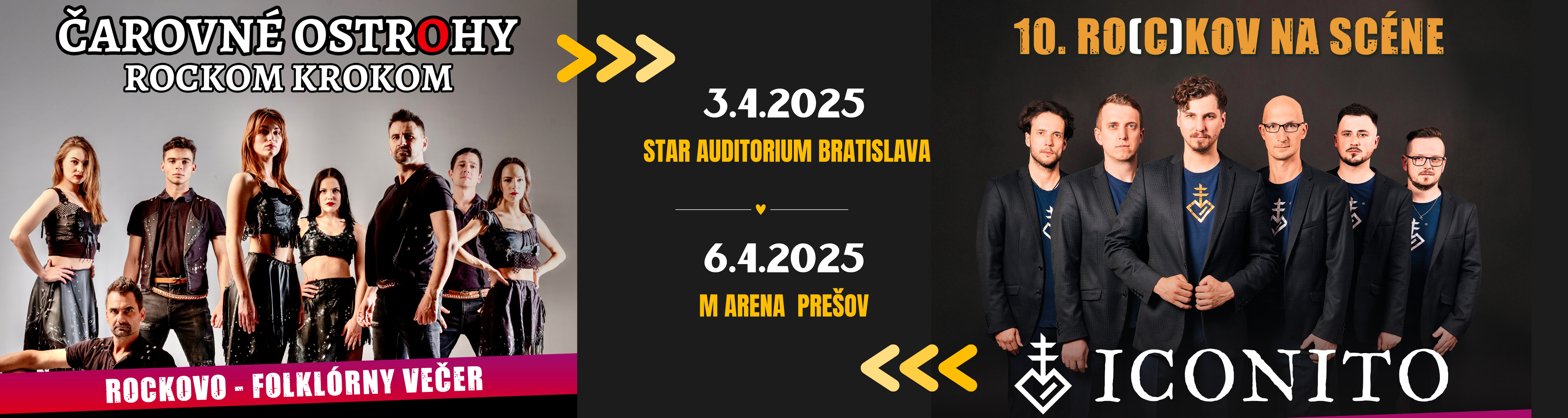 ICONITO pozýva na výročné koncerty s ČAROVNÝMI  OSTROHAMI