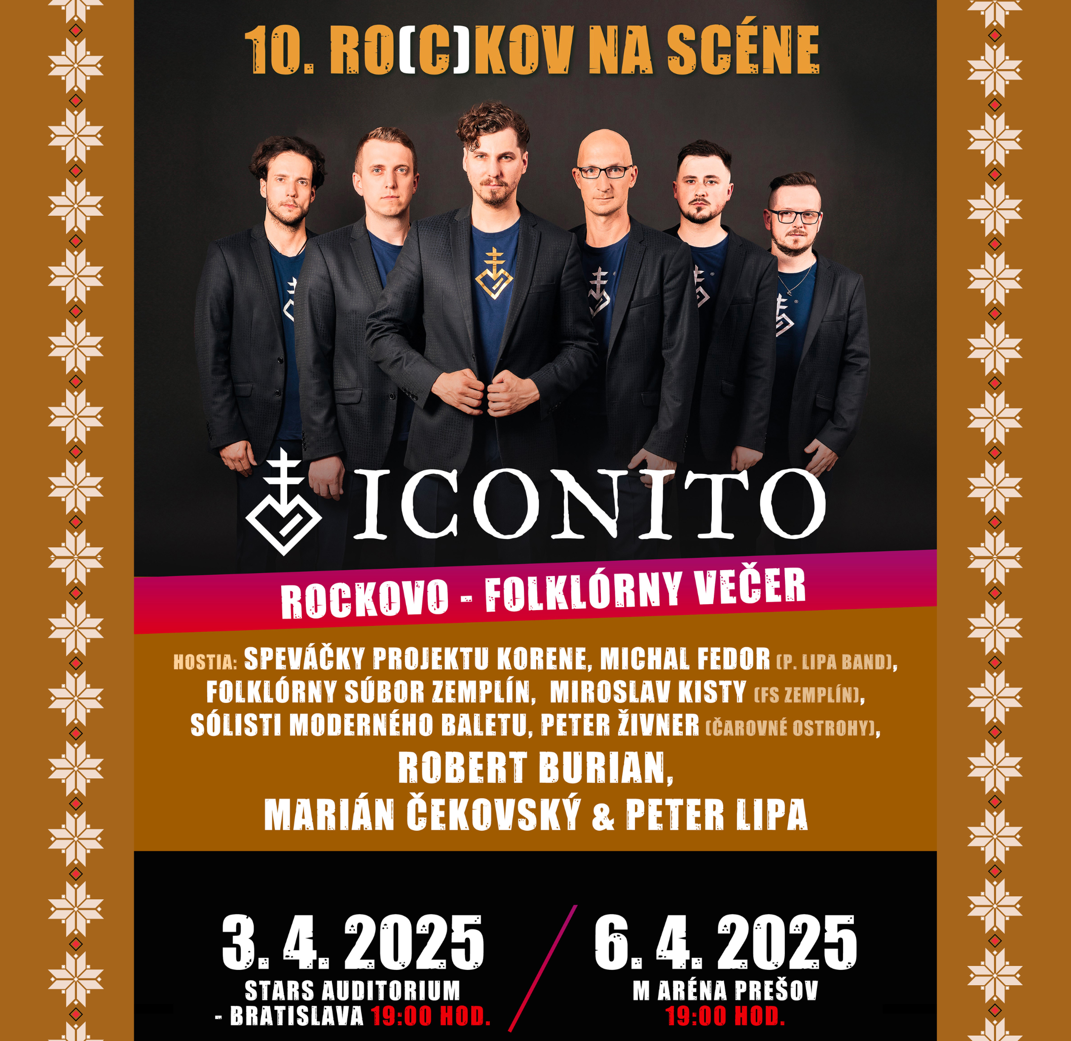 ICONITO pozýva na výročné koncerty s ČAROVNÝMI  OSTROHAMI