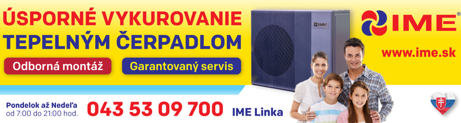IME - 1 200 dôvodov ako inteligentne vykurovať s tepelným čerpadlom