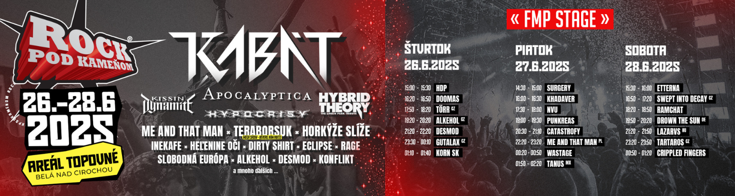  Festival Rock pod Kameňom vstupuje do svojej novej éry .
