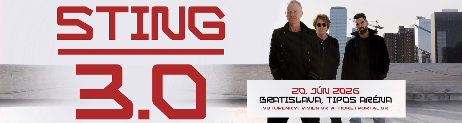Svetové turné STING 3.0 !